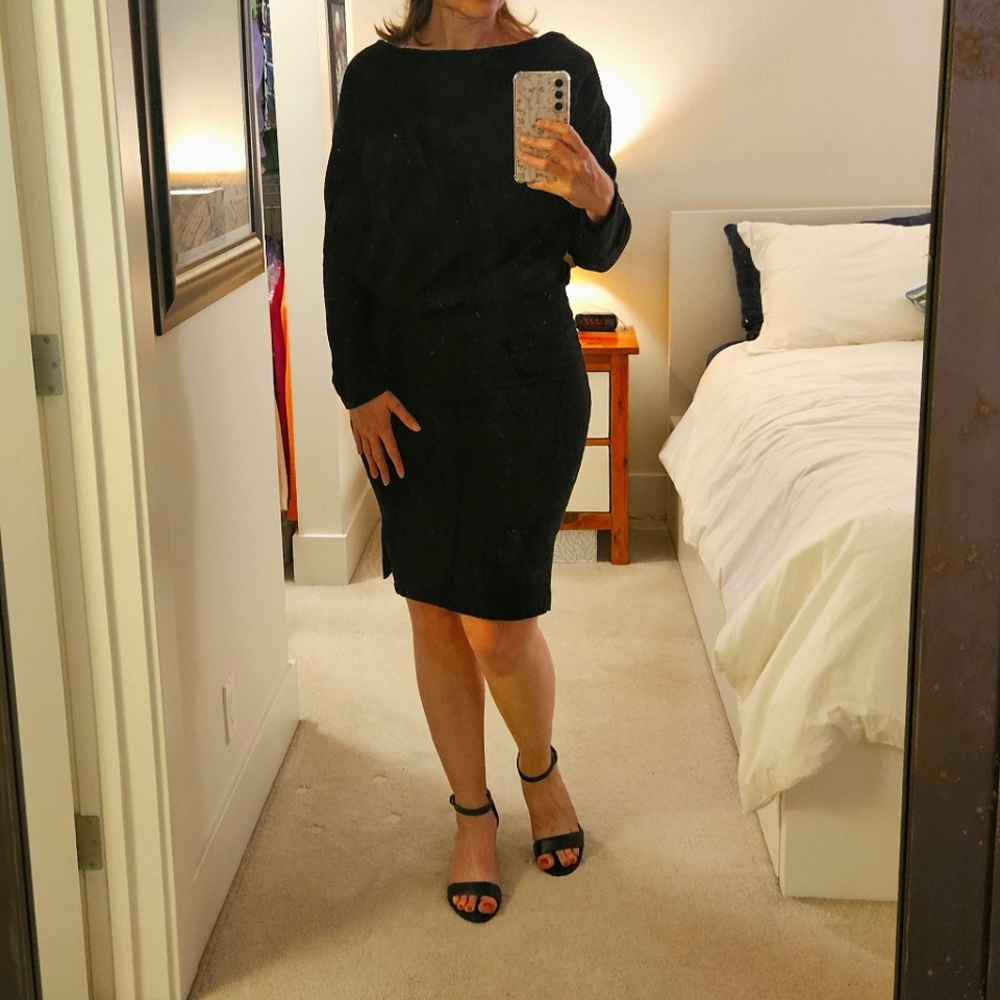 Boatneck Dress - M
